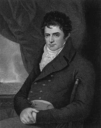 Robert Fulton (1765-1815), gegraveerd door George Parker